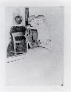 Zrcadlo od Mary Stevenson Cassatt