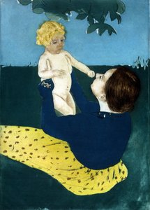 Hevoskastanjapuun alla 1898 Mary Cassatt od Mary Stevenson Cassatt