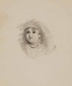 Bez názvu (Hlava dítěte) od Mary Vaux Walcott