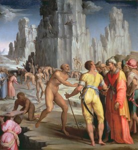 Diamantový důl, 1570-71 (panel)