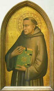 Svatý Antonín Paduánský, ca. 1340.