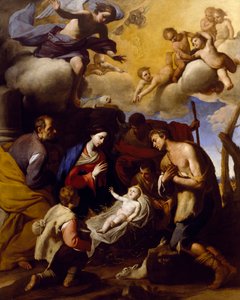 Klanění pastýřů, Massimo Stanzione (1585-1656)