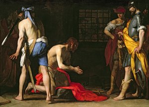 Stětí Jana Křtitele, 1634