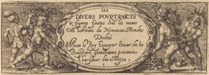 Les divers pourtraicts et figure I (titulní strana)