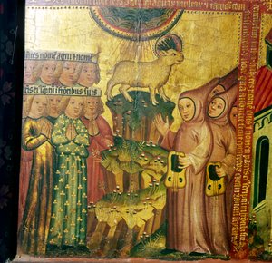 Beránek z hory Sion, 14.–15. století.