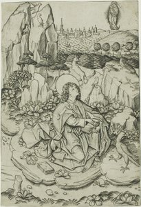 Svatý Jan na ostrově Patmos od Master E.S.
