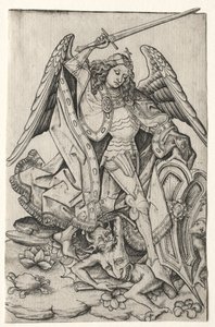 Saint Michael, třetí čtvrtina 15. století.