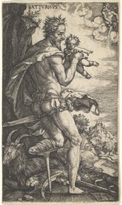 Saturn z filmu Bohové, kteří vládnou planetám, 1525.