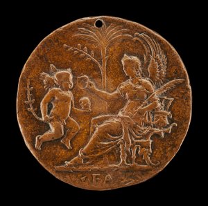 Alegorický výjev [revers], 16. století. od Master I.S.A.