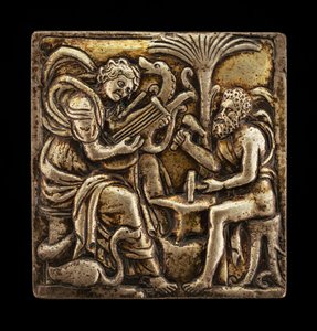 Apollo a Vulcan, 16. století. od Master I.S.A.