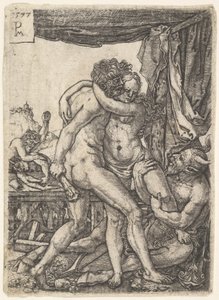 Herkules bojující s Kentaury, 1577. od Master PM