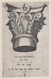 Zrcadlo římské velkoleposti: Korintské hlavní město, 1535., 1535
