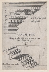 The Mirror of Roman Magnificence: Entablatures from Santa Pudenziana and the Arch of Camigl..., 1537