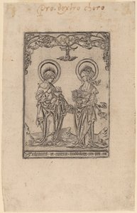Svatá Marie Magdalena a svatý Jan Evangelista