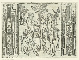 Pád od Master of Delft (attributed to)