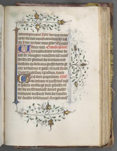 Kniha hodin (Utrecht): fol. 175r, Text