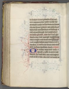 Kniha hodin Použití Utrechtu: fol. 157v, Text, c. 1460-1465.