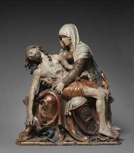 Vesperbild Pietà, c. 1515-1520. od Master of Rabenden