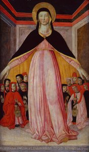 Madonna milosrdenství od Master of San Miniato