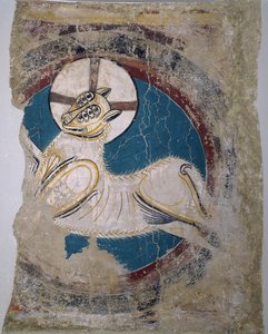 Apokalyptické beránek ze Sant Climent de Taüll od Master of Tahull
