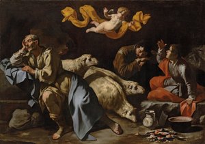 Zvěstování pastýřům od Master of the Annunciation to the Shepherds