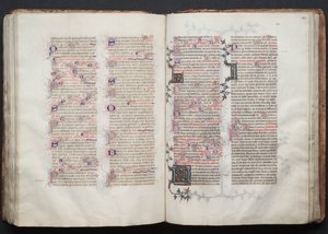 Gothajský misál: Fol. 113r, Text, c. 1375. od Master of the Boqueteaux