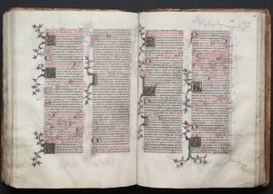 Gothajský misál: Fol. 116r, Text, c. 1375. od Master of the Boqueteaux