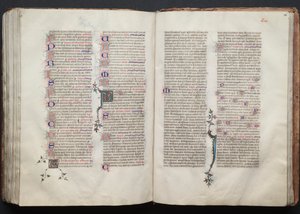 Gothajský misál: Fol. 135v, Text, c. 1375. od Master of the Boqueteaux