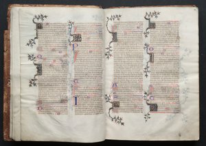 Gothajský misál: Fol. 13r, Text , c. 1375.