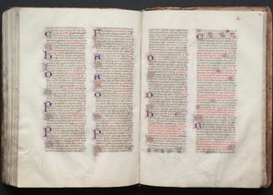 Gothajský misál: Fol. 141v, Text, c. 1375. od Master of the Boqueteaux