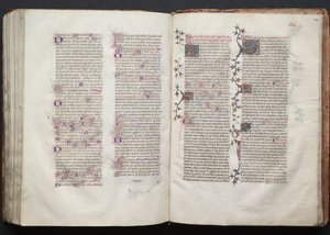 Gothajský misál: Fol. 144r, Text, c. 1375. od Master of the Boqueteaux