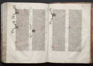 Gothajský misál: Fol. 145r, Text, c. 1375. od Master of the Boqueteaux