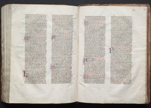 Gothajský misál: Fol. 146r, Text, c. 1375. od Master of the Boqueteaux