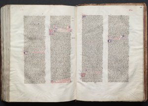Gothajský misál: Fol. 150r, Text, c. 1375.