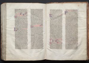 Gothajský misál: Fol. 151r, Text, c. 1375. od Master of the Boqueteaux