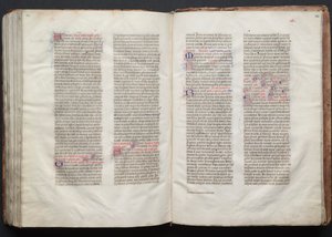 Gothajský misál: Fol. 151v, Text, c. 1375. od Master of the Boqueteaux