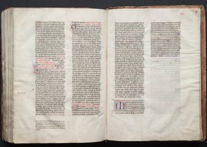 Gothajský misál: Fol. 156v, Text, c. 1375. od Master of the Boqueteaux