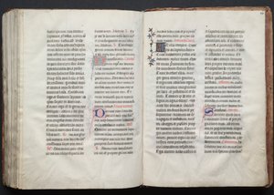 Gothajský misál: Fol. 160r, Text, c. 1375. od Master of the Boqueteaux