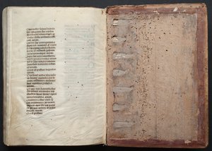 Gothajský misál: Fol. 164v, Text, c. 1375. od Master of the Boqueteaux
