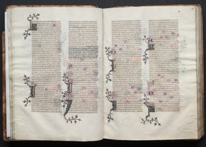 Gothajský misál: Fol. 29r, Text, c. 1375. od Master of the Boqueteaux