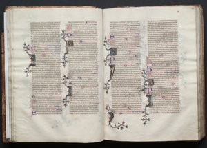 Gothajský misál: Fol. 29v, text, c. 1375. od Master of the Boqueteaux