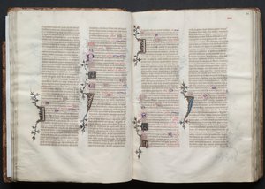 Gothajský misál: Fol. 34r, Text, c. 1375. od Master of the Boqueteaux