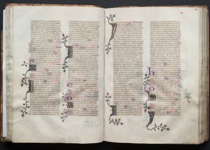 Gothajský misál: Fol. 41r, Text, c. 1375. od Master of the Boqueteaux