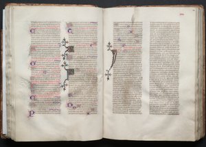 Gothajský misál: Fol. 44r, Text, c. 1375. od Master of the Boqueteaux