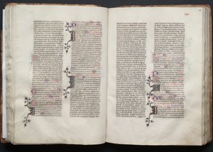 Gothajský misál: Fol. 46r, Text, c. 1375. od Master of the Boqueteaux