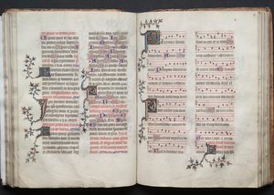 Gothajský misál: Fol. 67r, Text, c. 1375. od Master of the Boqueteaux