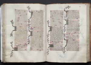 Gothajský misál: Fol. 81r, Text, c. 1375. od Master of the Boqueteaux