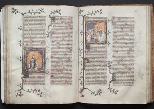 Gothajský misál: Fol. 82v, The Trinity, c. 1375.