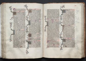 Gothajský misál: Fol. 88v, Text, c. 1375. od Master of the Boqueteaux
