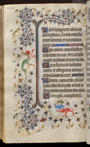Hodiny Karla Šlechetného, navarrského krále (1361-1425): fol. 149v, Text od Master of the Brussels Initials and Associates